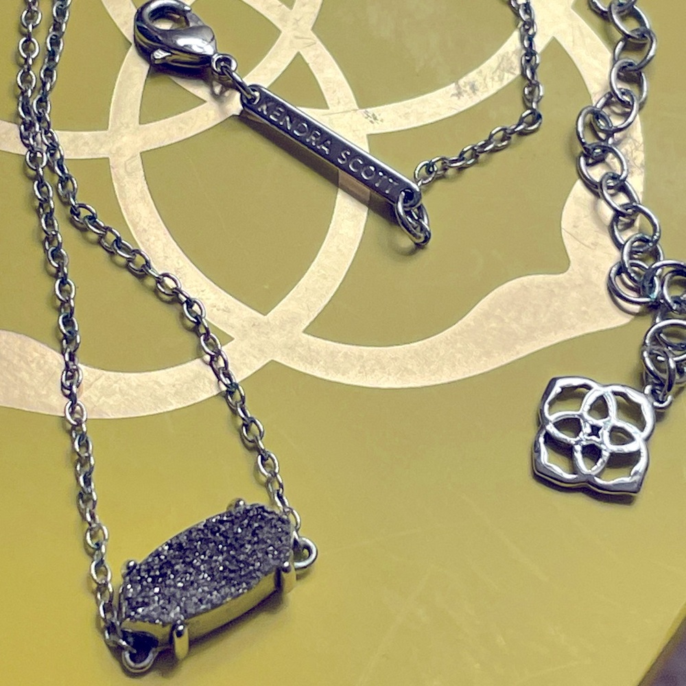 Kendra Scott Druzy Necklace - Beautiful, Like New! ✨